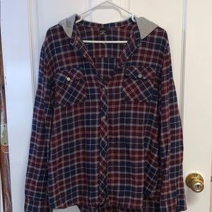 Hooded Flannel